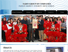 Tablet Screenshot of nadingroup.com